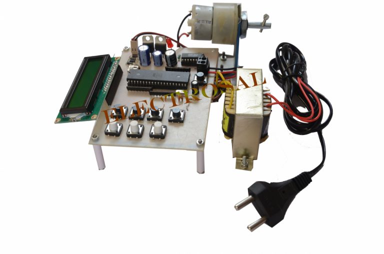DC MOTOR WITH SPEED CONTROL IN ALL FOUR QUADRANTS USING MICROCONTROLLER ...