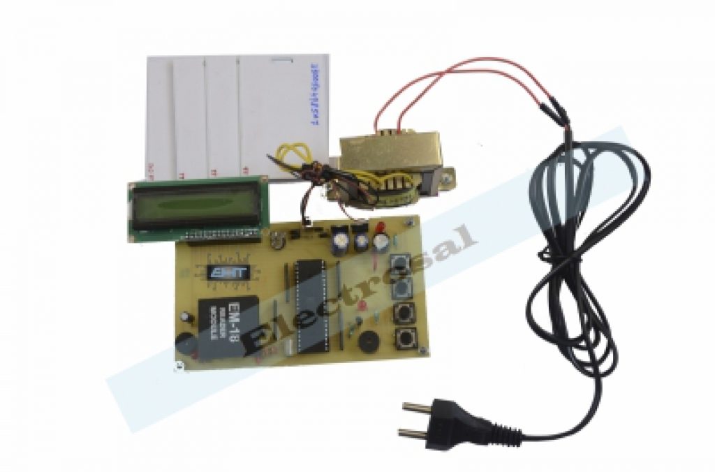 RFID BASED ATTENDANCE SYSTEM Circuit Diagram