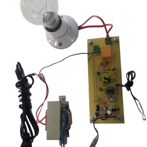 LIGHT INTENSITY DEPENDENT AC LOAD CONTROL