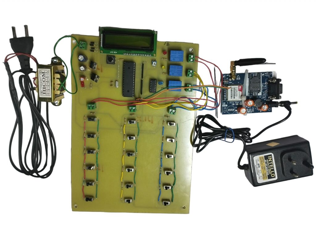 UNDERGROUND CABLE FAULT DETECTION PIC CONTROLLER USING GSM Electrosal