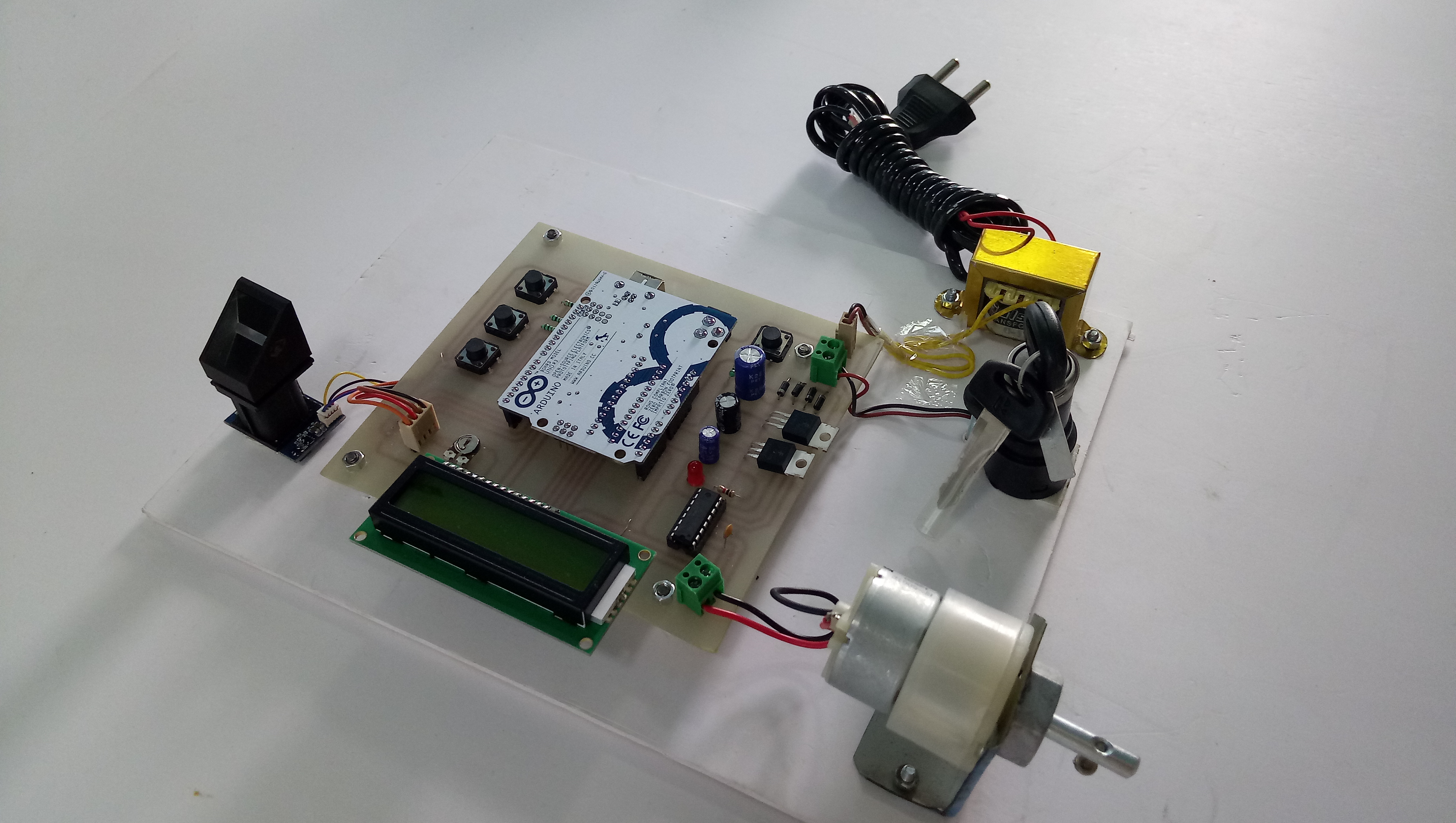 FINGERPRINT BASE BIKE START Electrosal