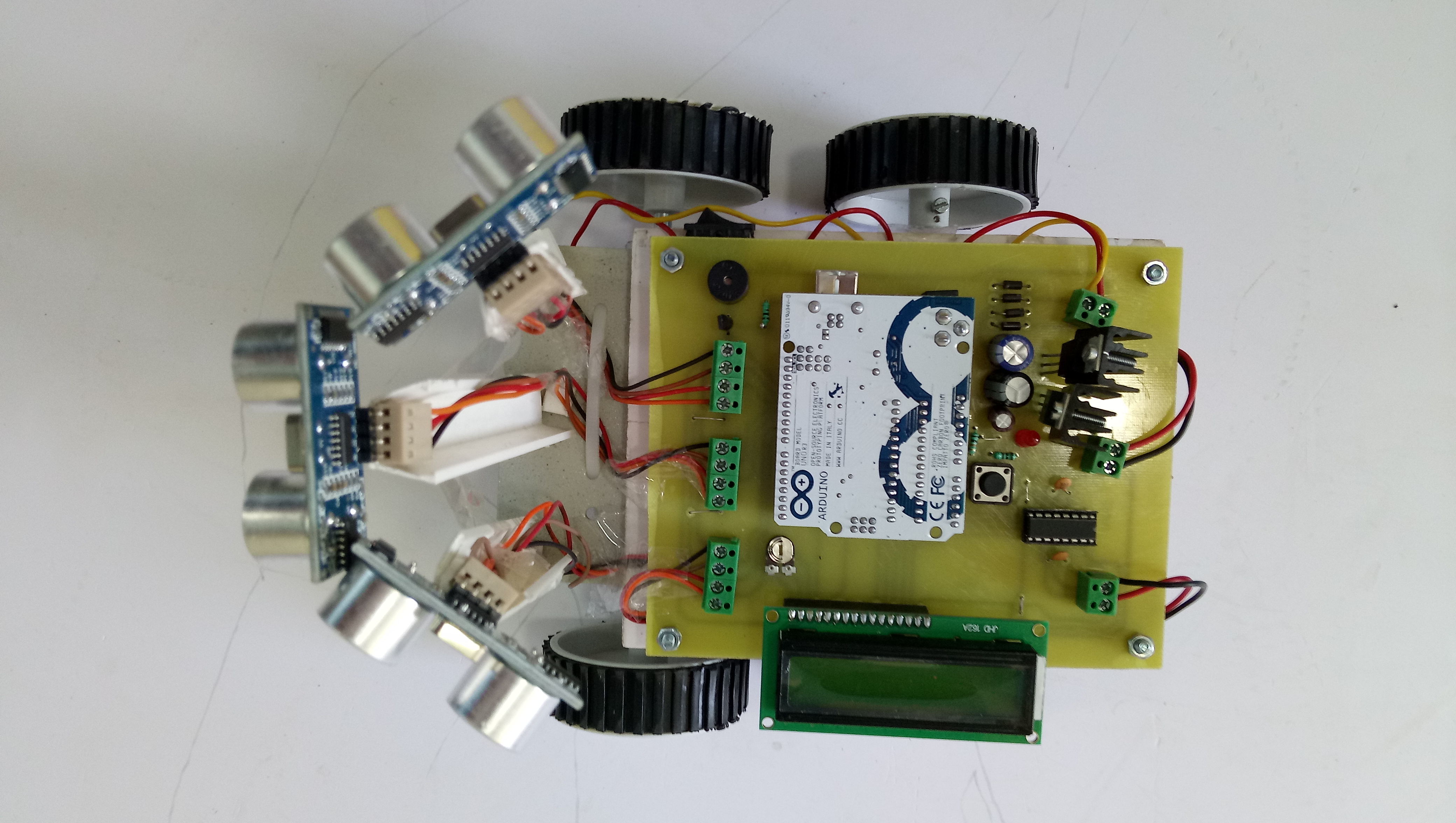 human following robot arduino