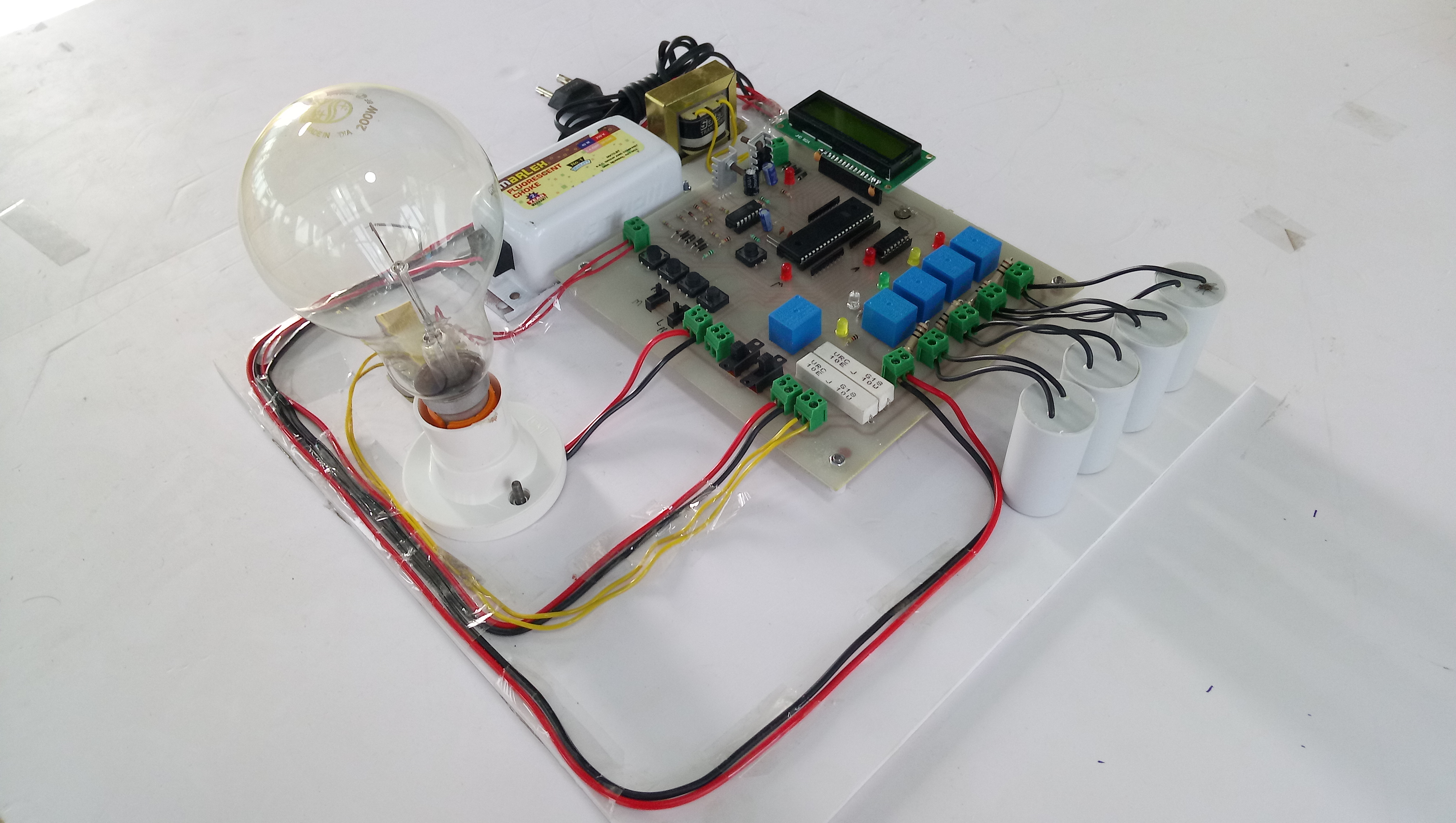 AUTOMATIC POWER FACTOR COMPENSATION FOR INDUSTRIAL POWER USE TO ...