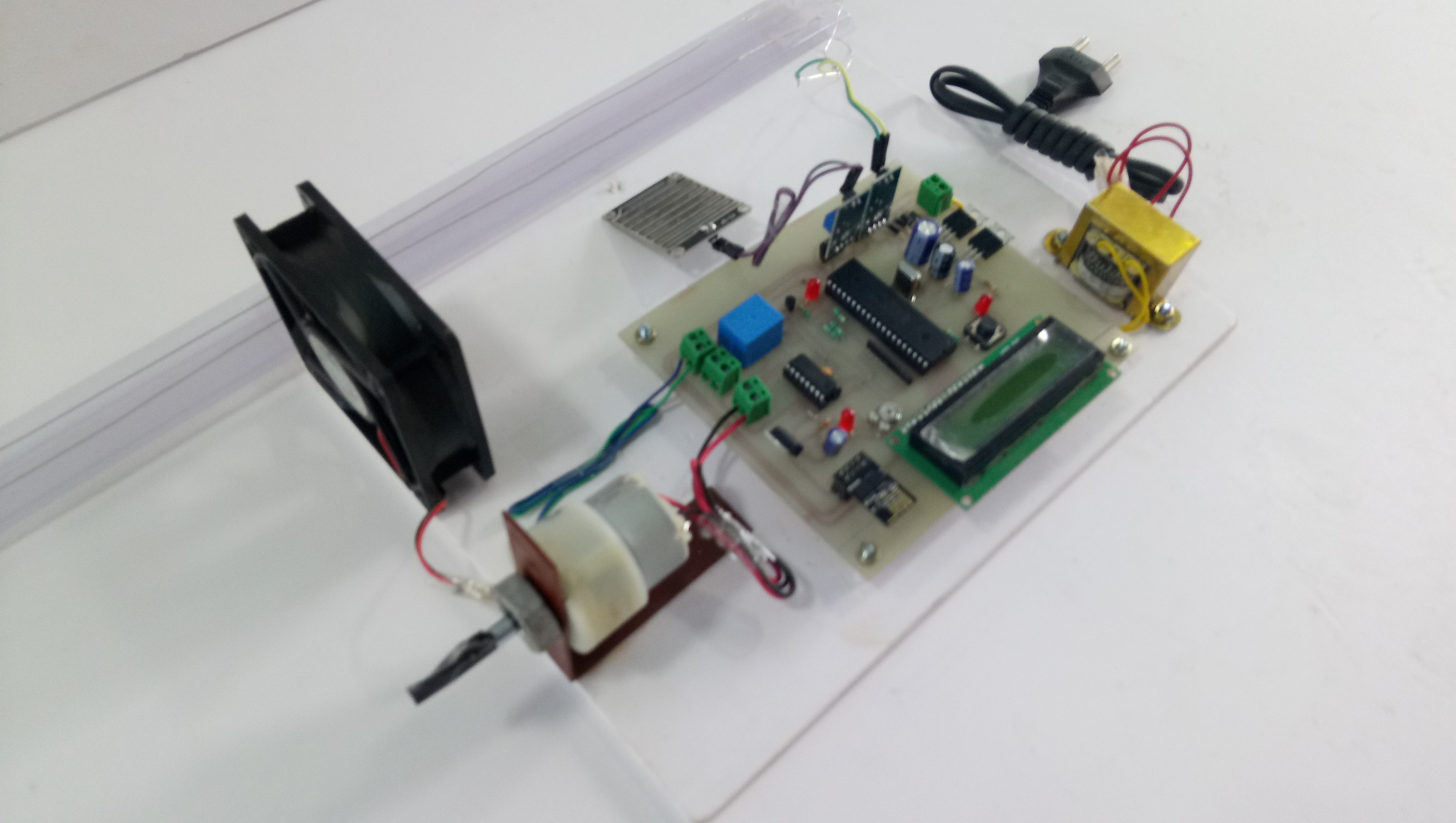 AUTOMATIC CLOTH DRYING SYSTEM USING PIC CONTROLLER OVER IOT - Electrosal
