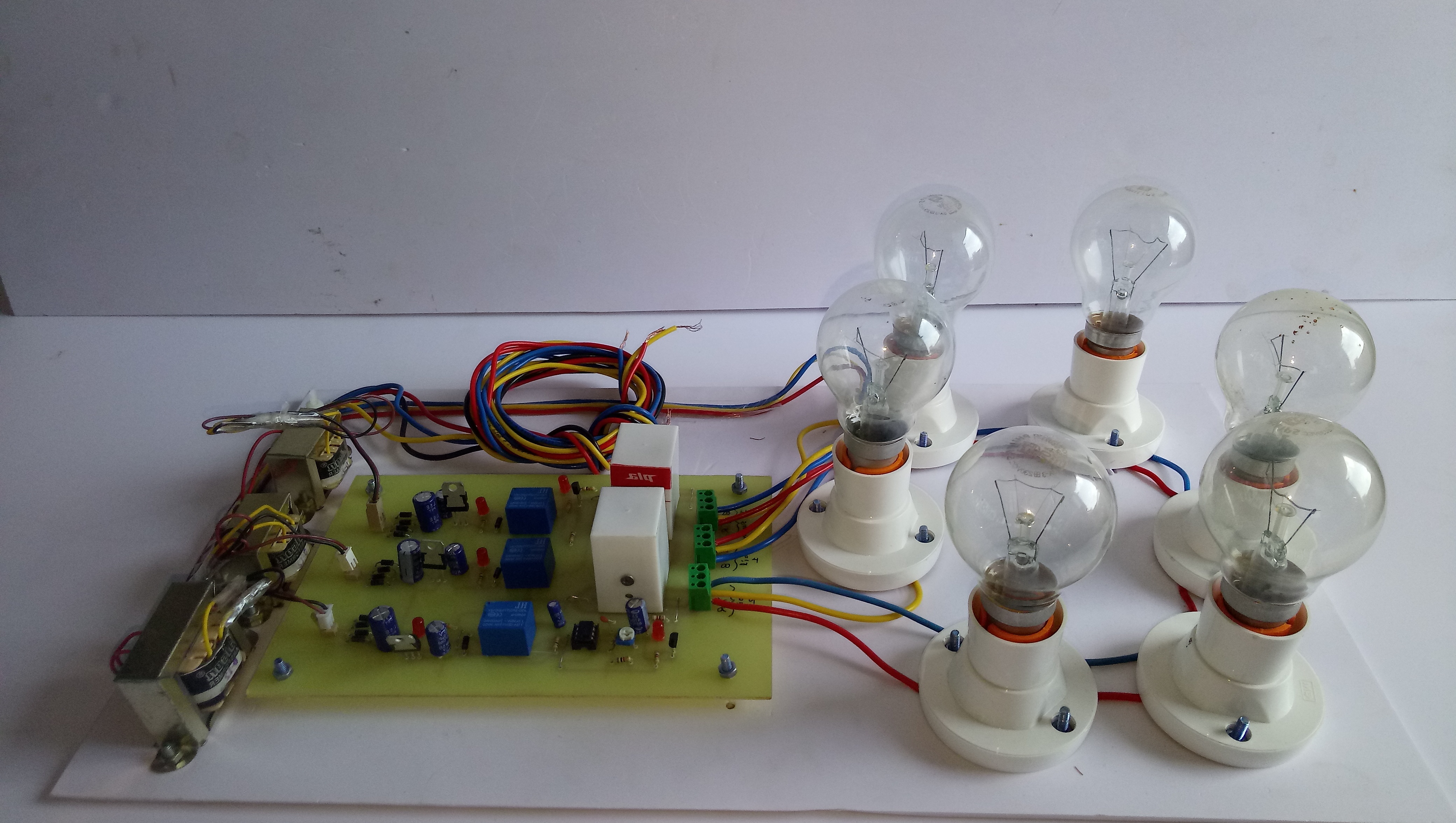 Automatic Star Delta Starter using Relays and Adjustable ...