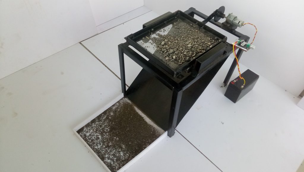 Motorized Sand Filtering Machine Electrosal