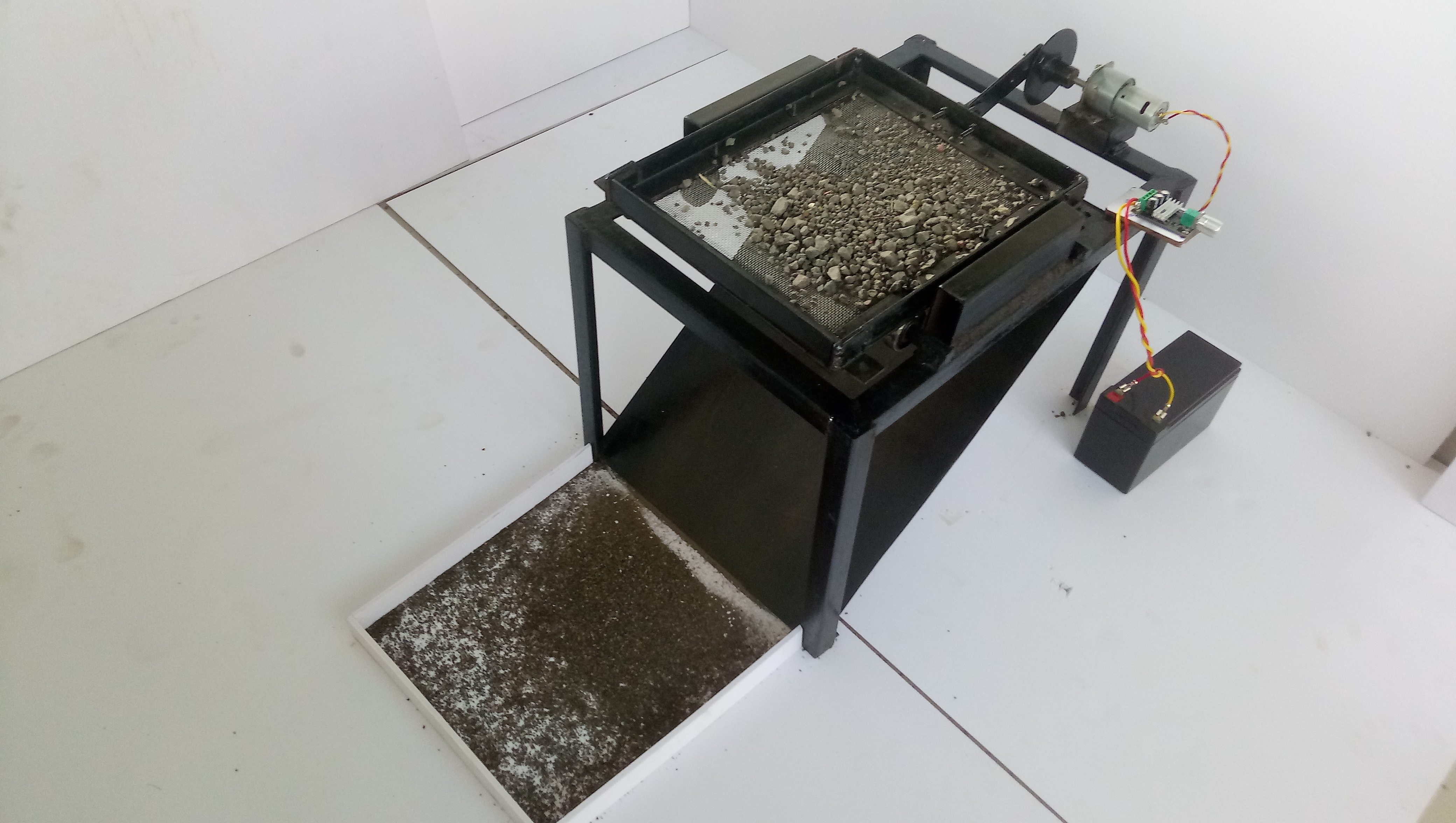 Motorized Sand Filtering Machine Electrosal