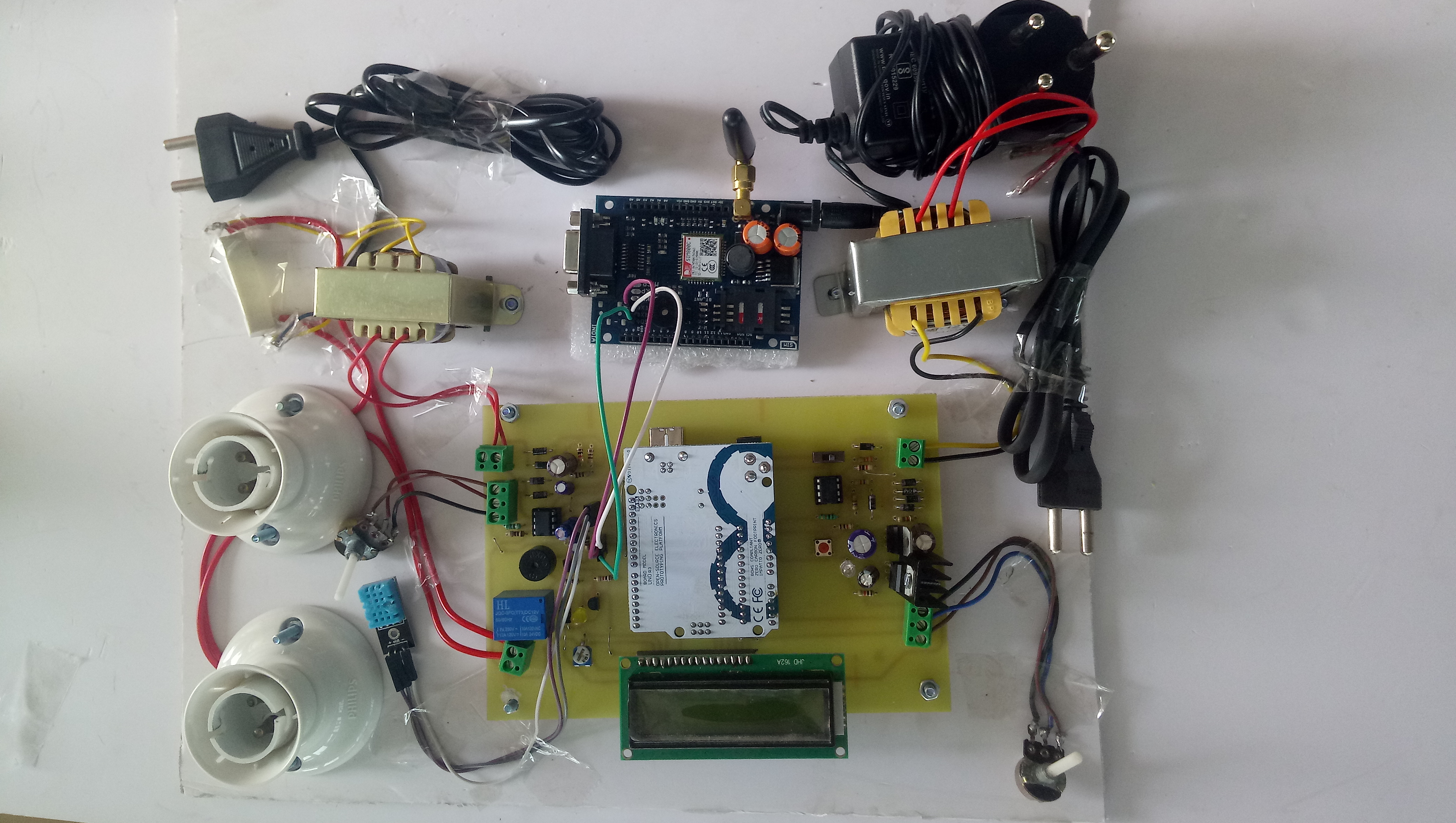 Substation Monitoring Using Arduino