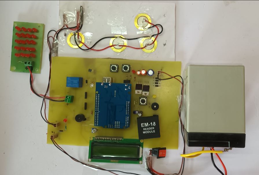 Power Generation Using Piezoelectric Sensor Electrosal