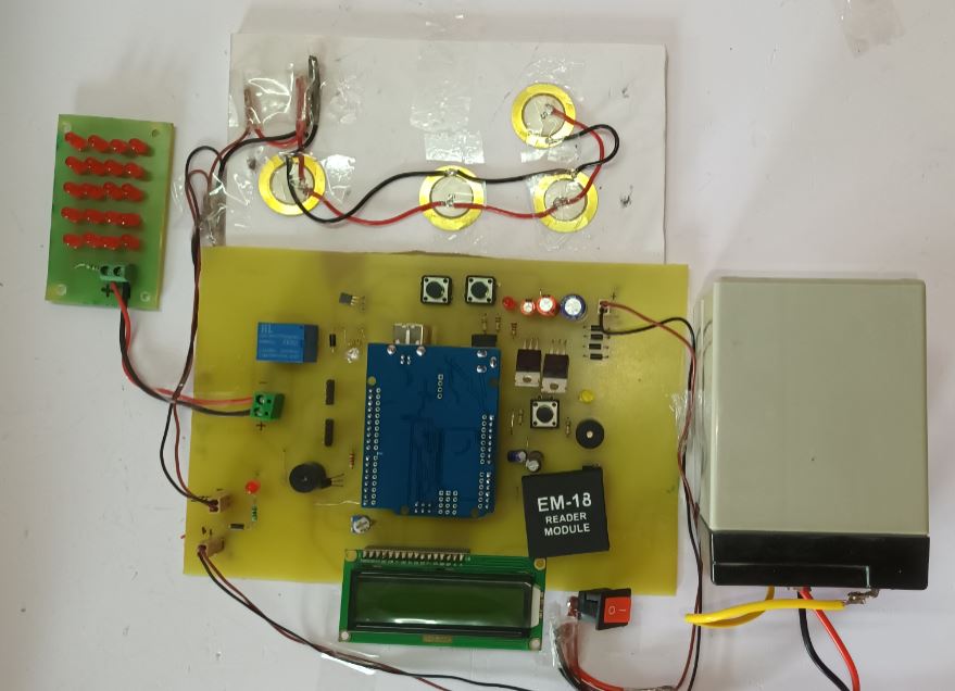 Power Generation Using Piezoelectric Sensor Electrosal