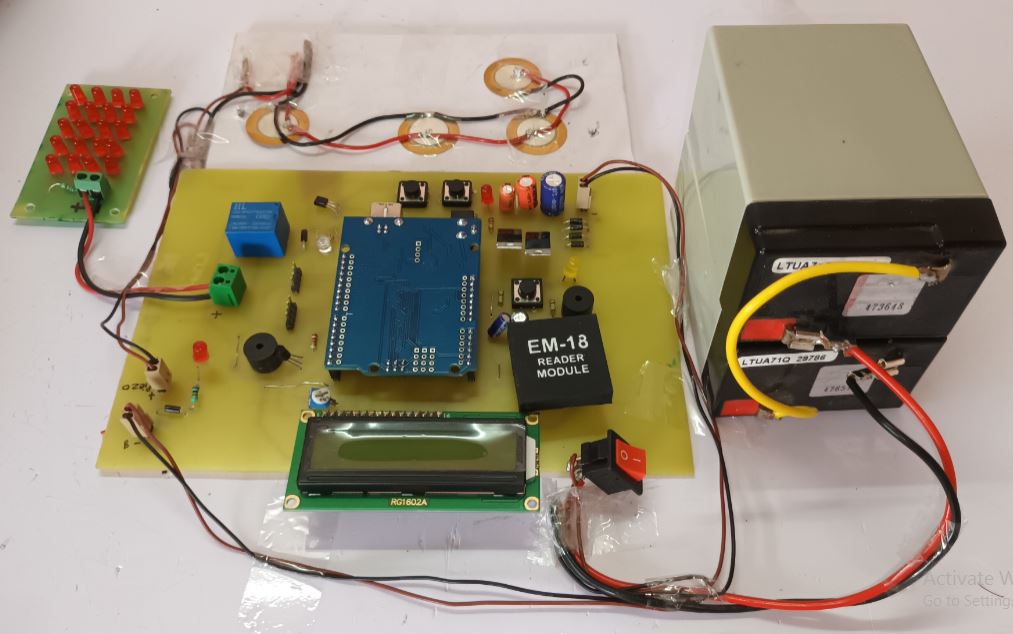Power Generation Using Piezoelectric Sensor Electrosal