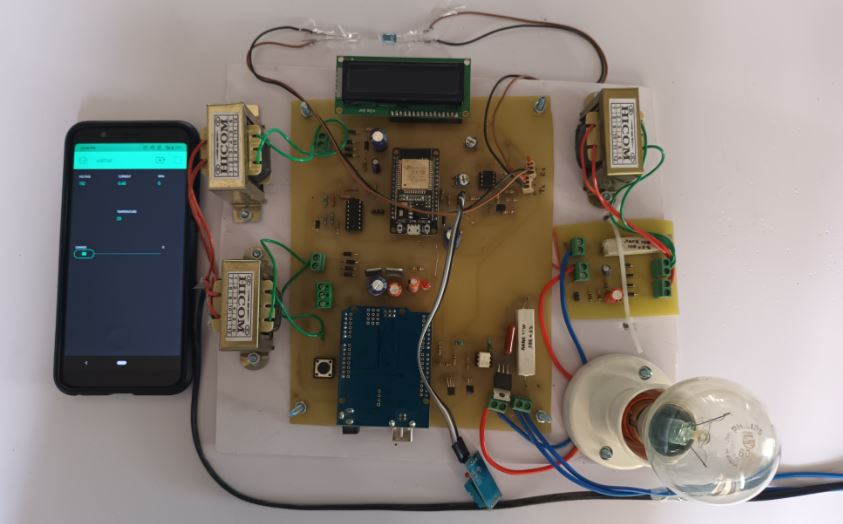 INDUCTION MOTOR SPEED CONTROL AND DATA MONITORING OVER IOT - Electrosal