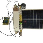 SOLAR PANEL CLEANING MECHANISM WITH WATER SUPPLY