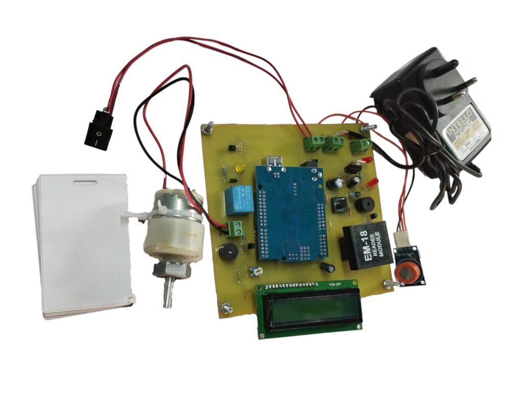 VEHICLE IGNITION LOCK SYSTEM WITH DRIVING LICENCE AND ALCOHOL SENSOR Electrosal