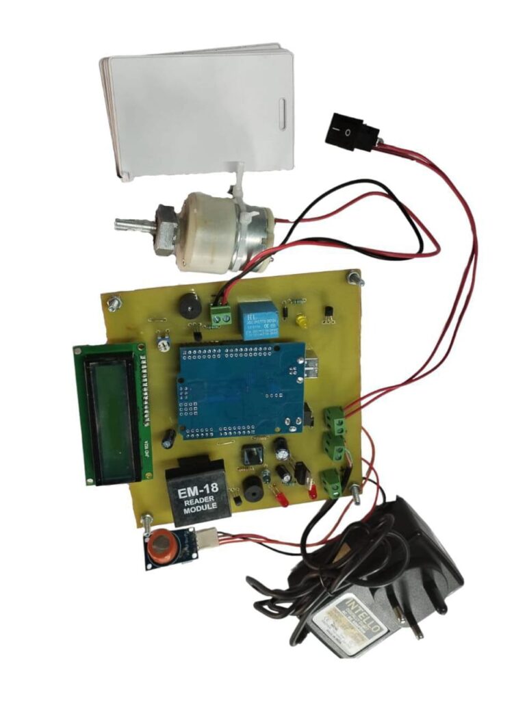 VEHICLE IGNITION LOCK SYSTEM WITH DRIVING LICENCE AND ALCOHOL SENSOR Electrosal