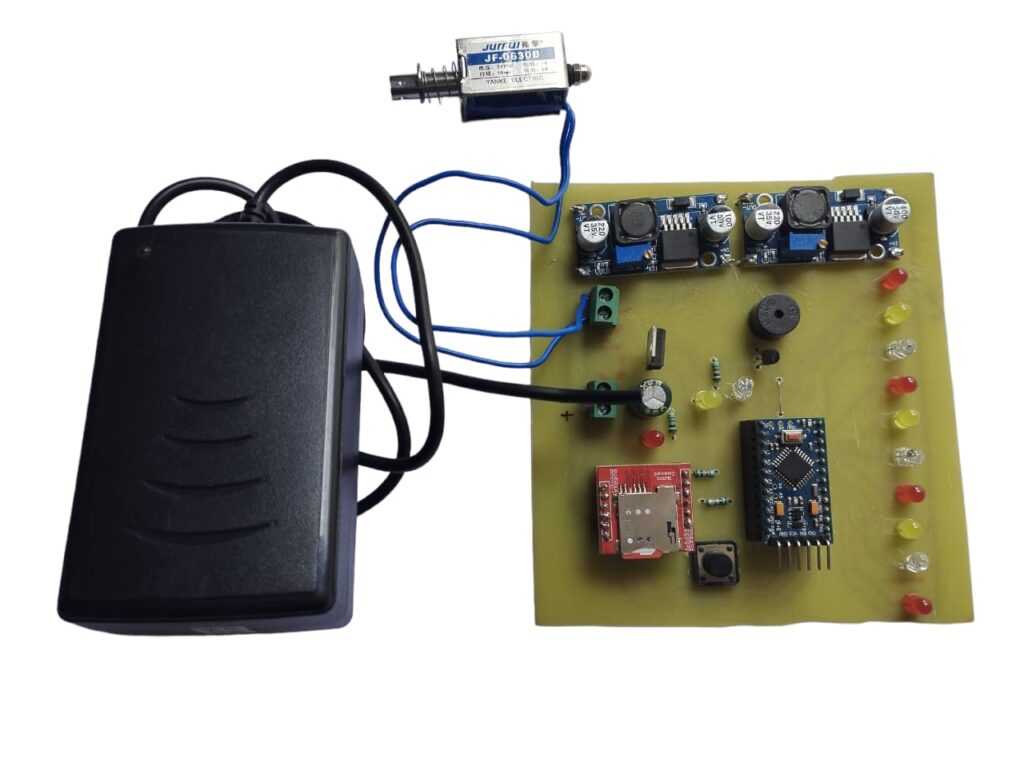 Message decoder on LED with the help of GSM - Electrosal