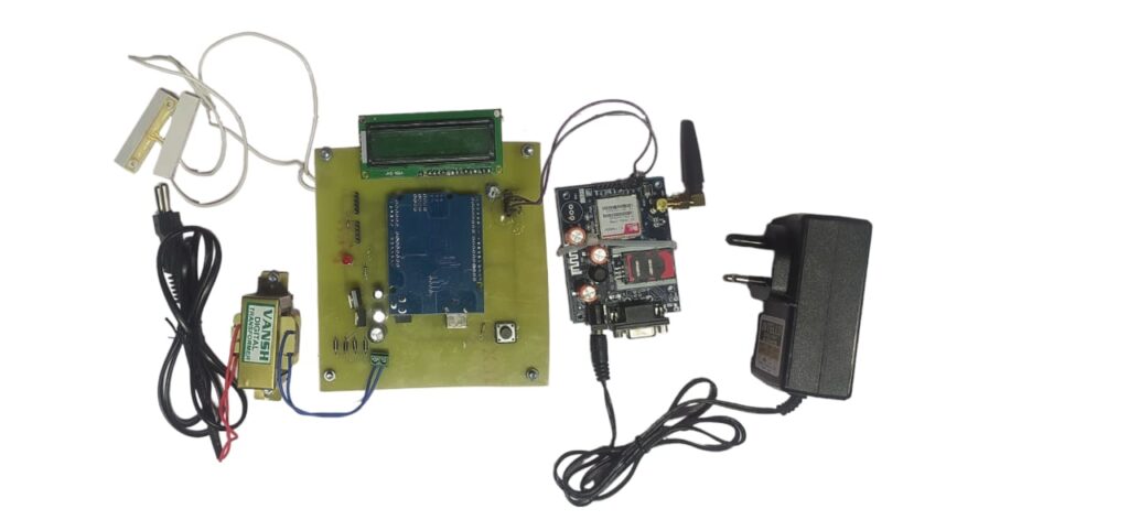 Security system using arduino over GSM - Electrosal