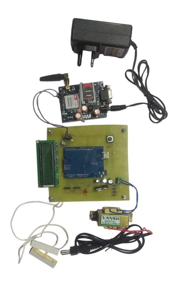Security system using arduino over GSM - Electrosal